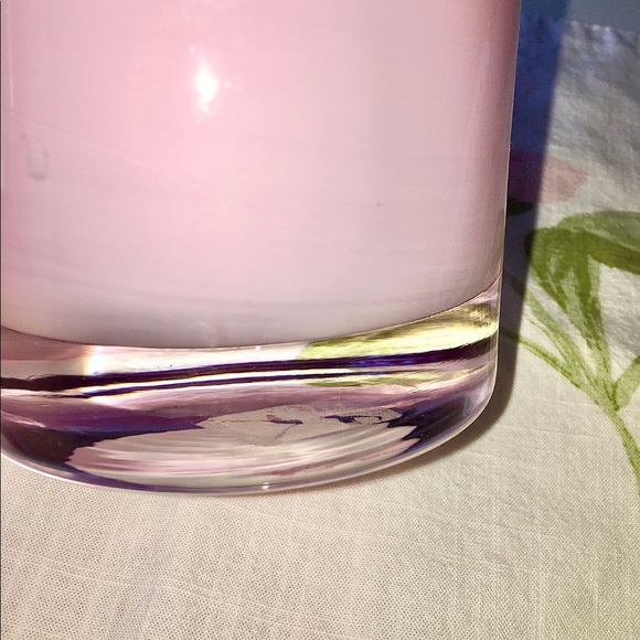Pink 🌸 Crate & Barrel Vase (made in Poland) - Picture 7 of 13